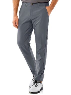 NWOT Greg Norman MicroLux stretch golf/dress pants, steel gray,  34 x 32